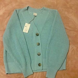 A New Day Blue Cardigan/Sweater